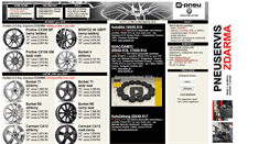 Desktop Screenshot of e-pneu.cz